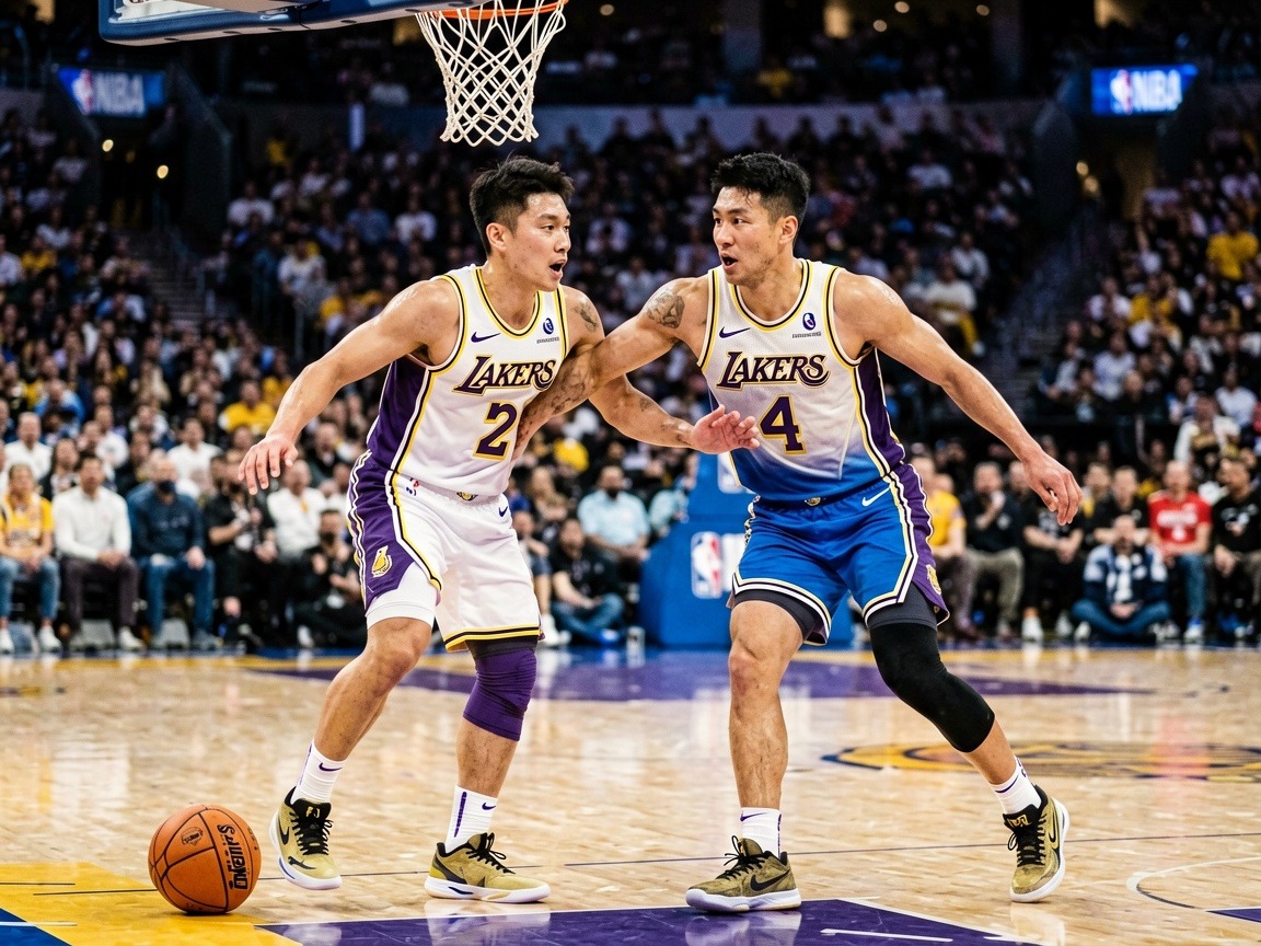 NBA赛事报道配图